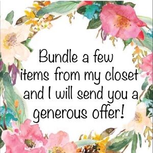 Bundle for a generous offer!